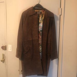 Suede Trench Coat Women’s